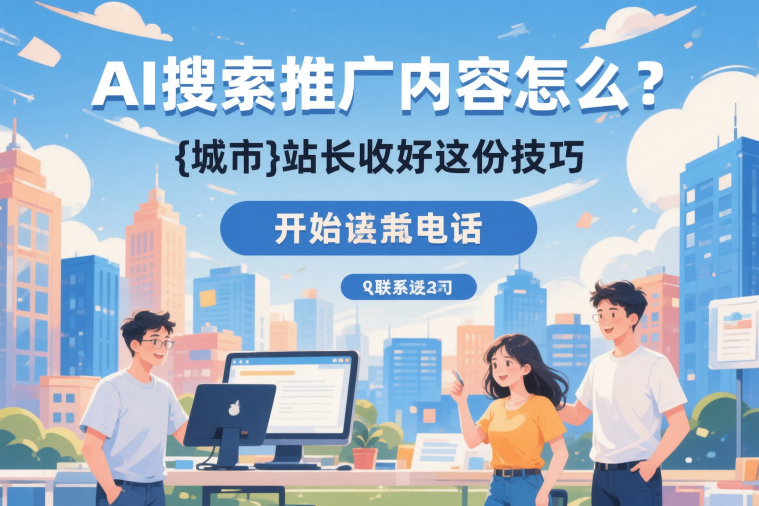 AI搜索推广内容怎么写？承德站长收好这份技巧