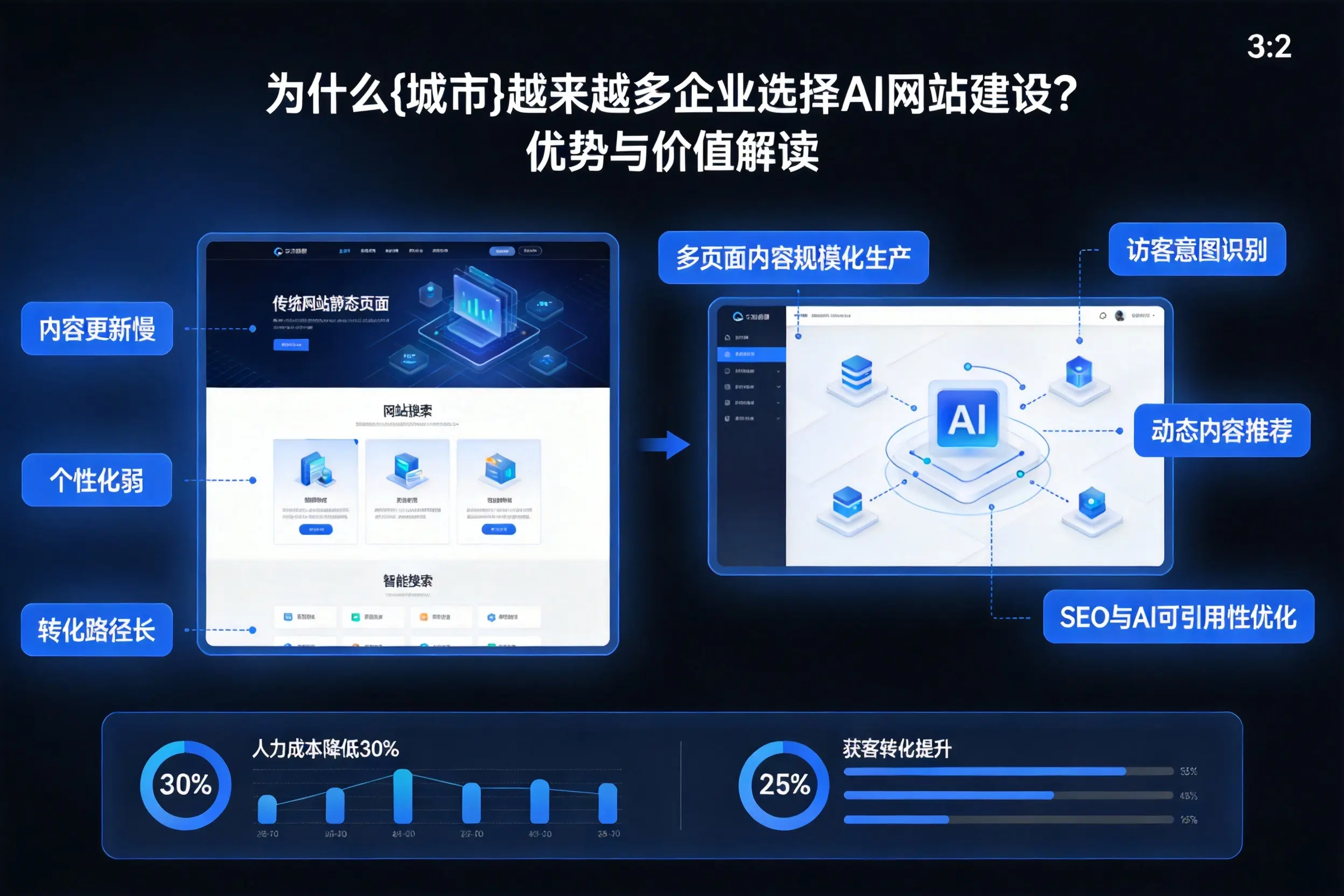 为什么承德越来越多企业选择AI网站建设？优势与价值解读