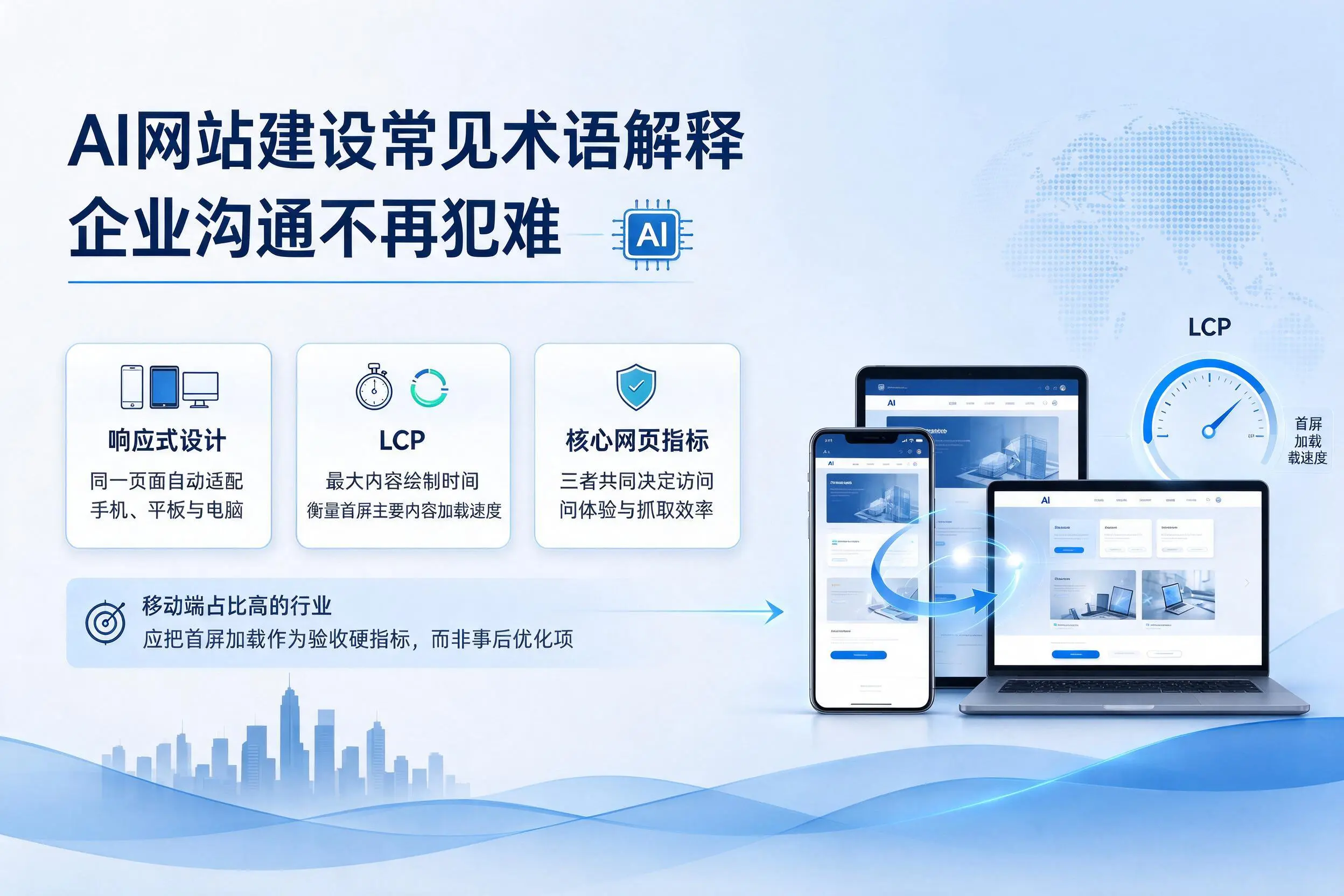 AI网站建设常见术语解释,承德企业沟通不再犯难